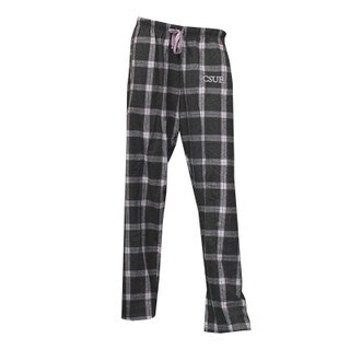 Boxercraft Ladies CSUF Sleepy Time Flannel Pants - Lavender